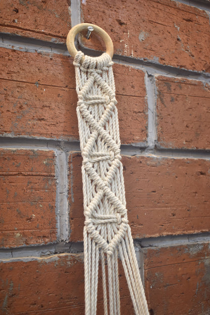 Cedar-Macramé - Planter- Combo