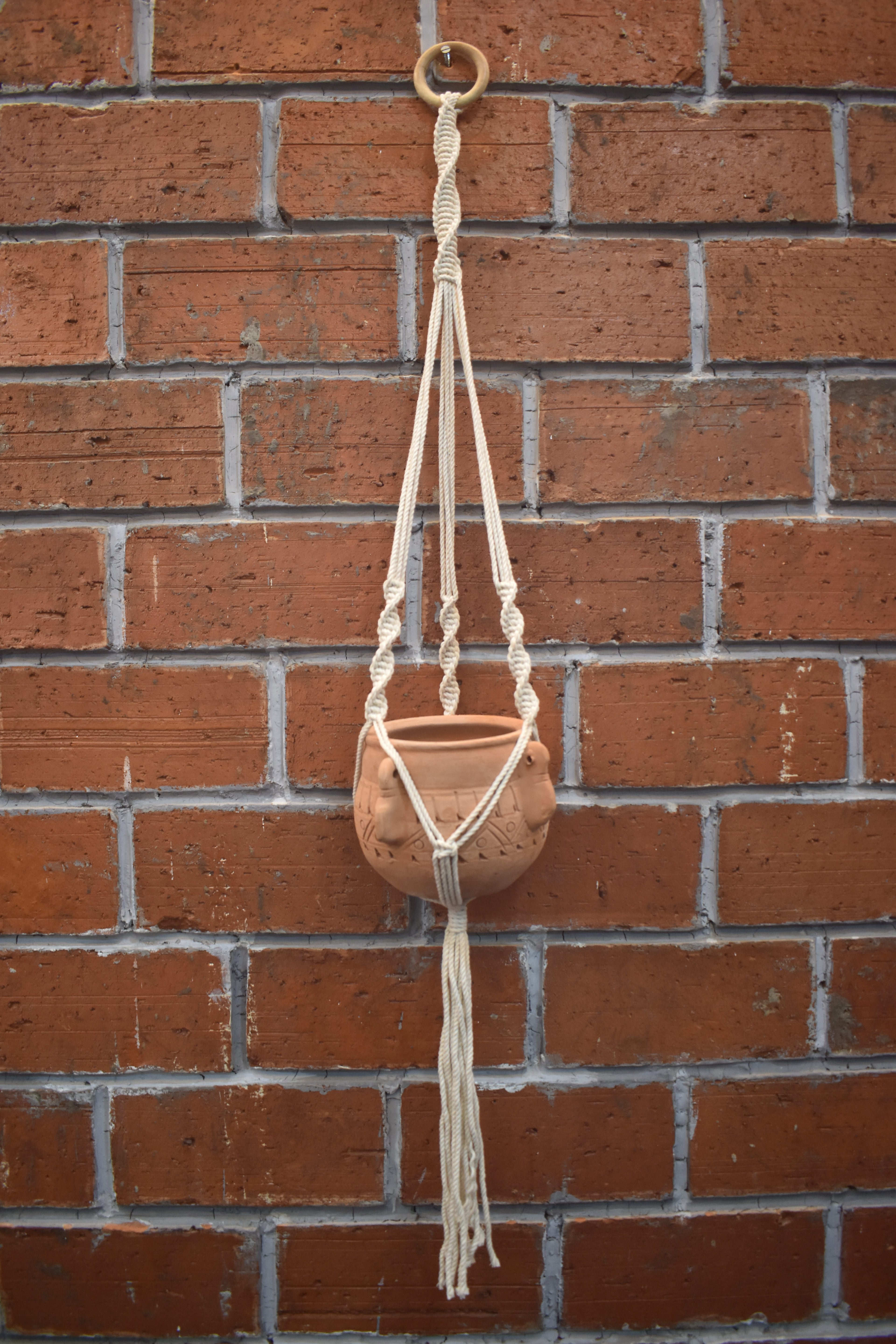 Hazel-Macramé Plant Holder
