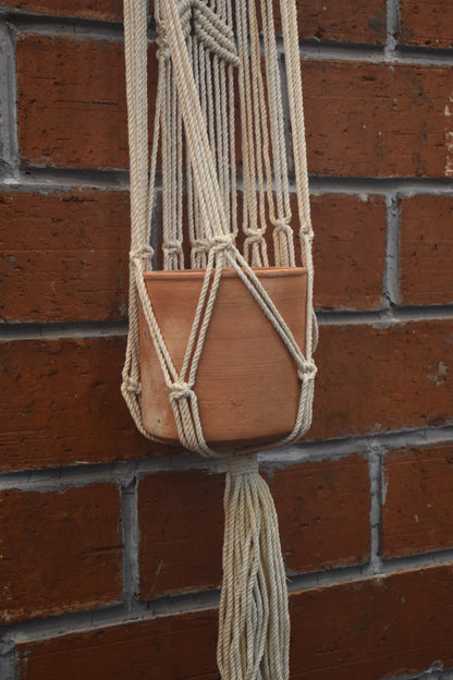 Flora-Macramé- Planter- Combo