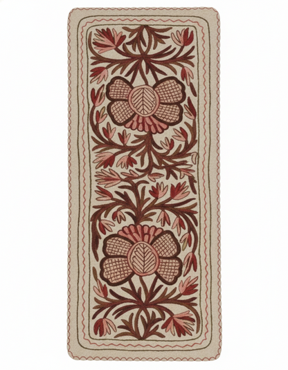 Crimson Nest- Bedside Runner