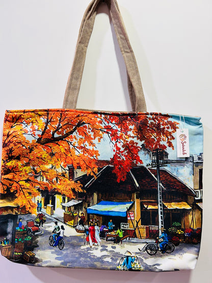 Tranquil treescape Tote Bag