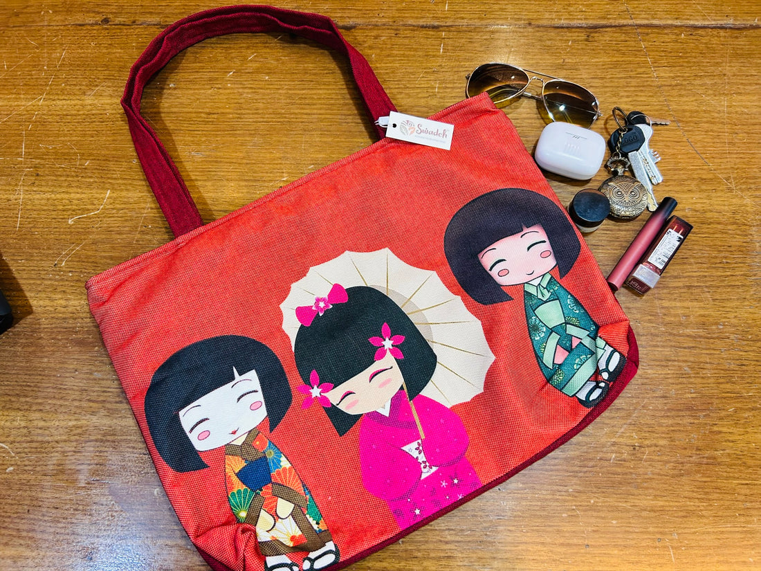 Kawaii Tribe Tote Bag
