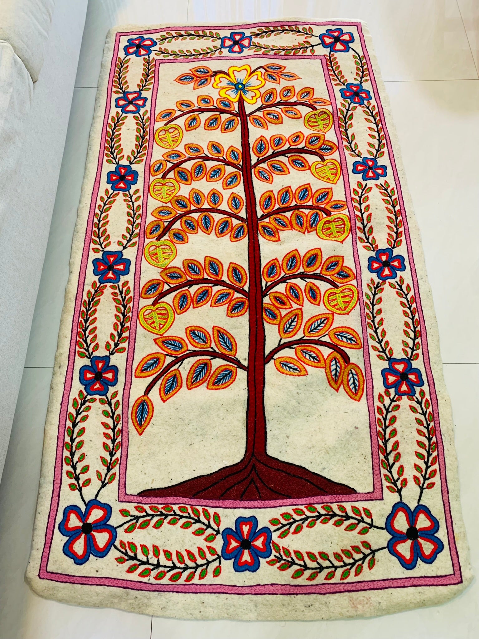 Living Room Rug - Tree of Life