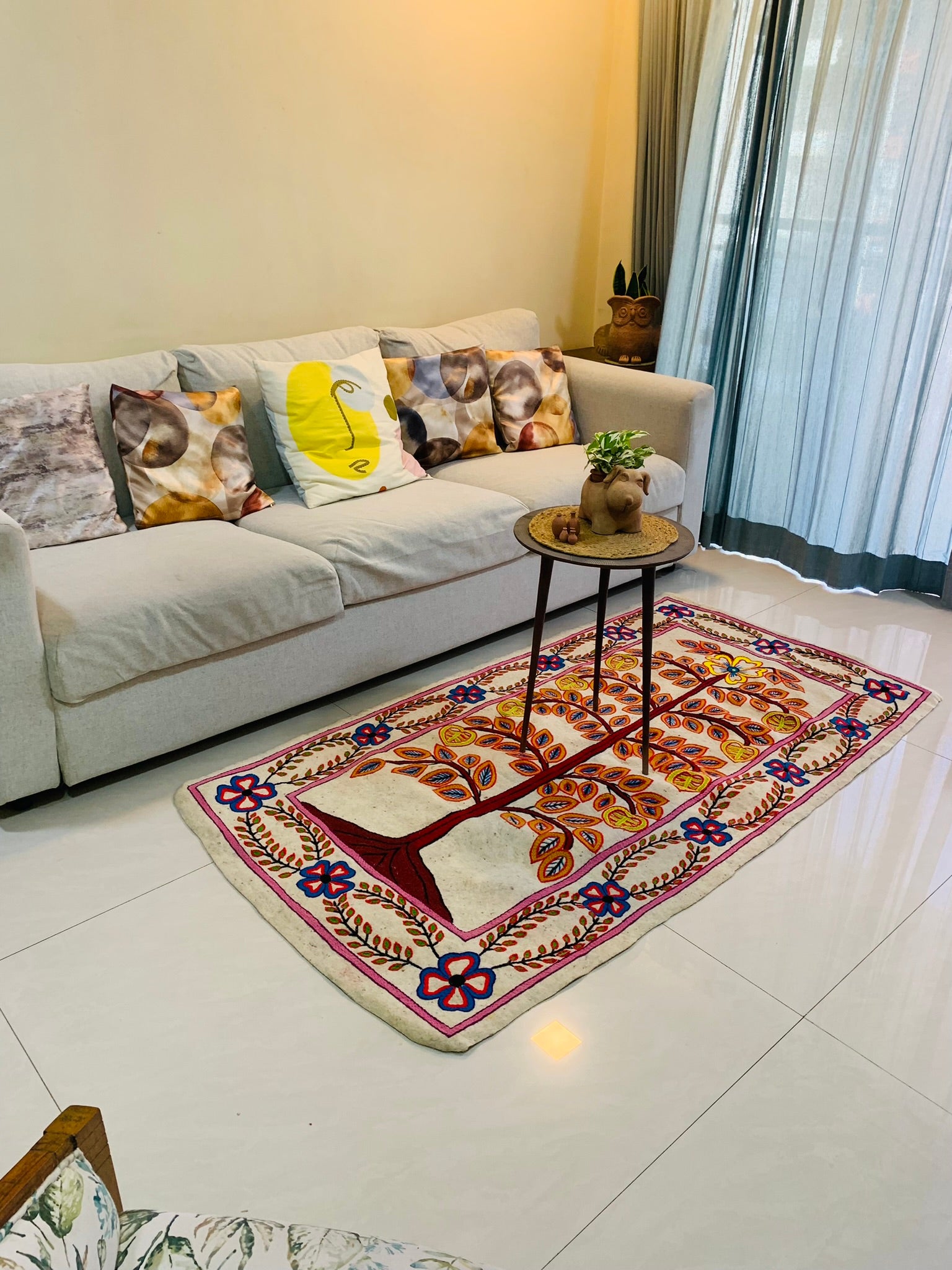 Living Room Rug - Tree of Life