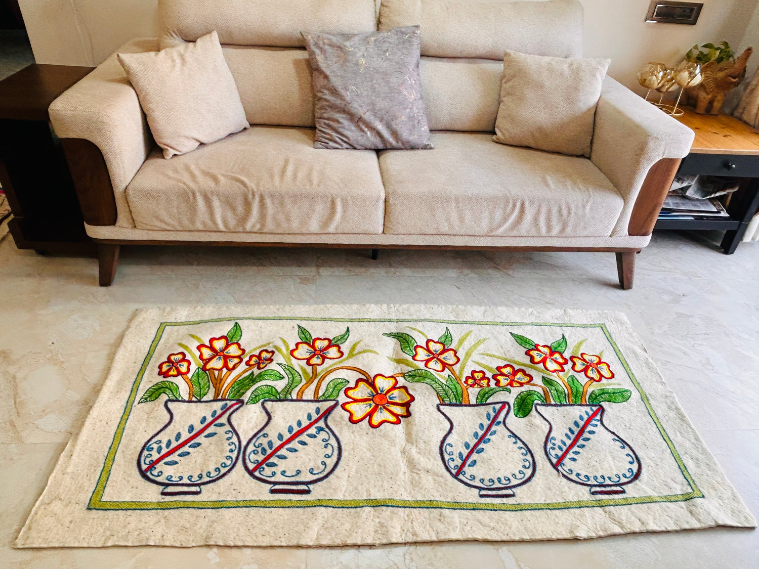 Living Room Rug - Chitr Roop