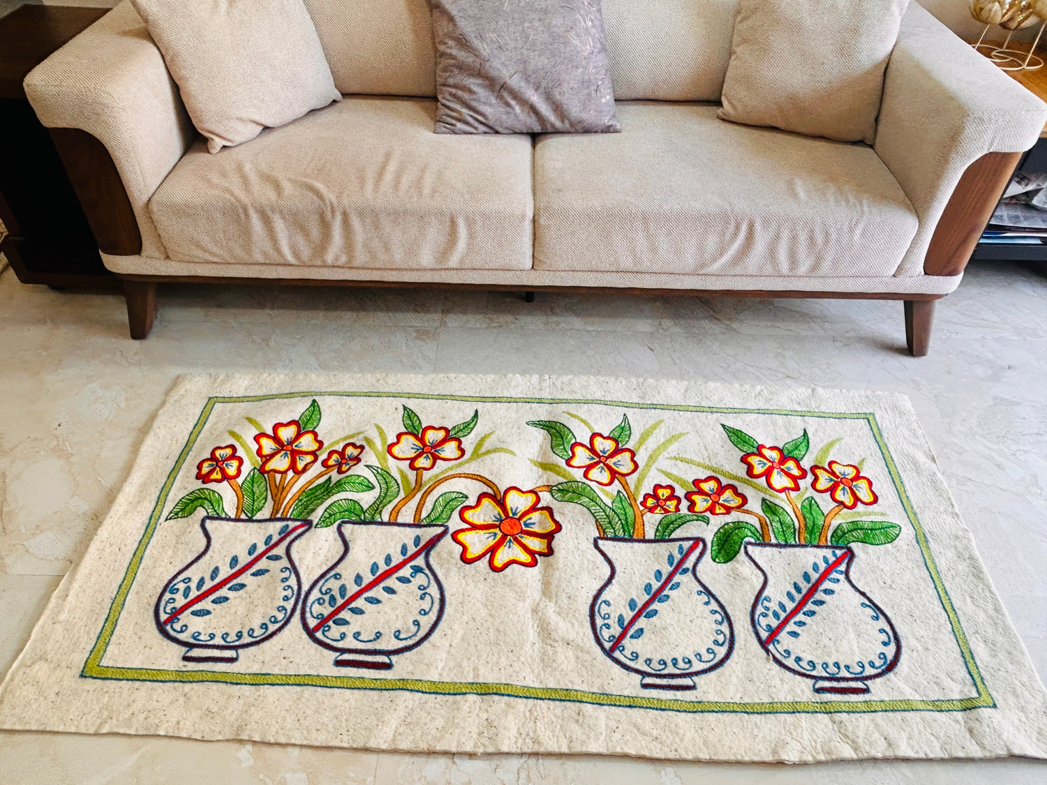 Living Room Rug - Chitr Roop