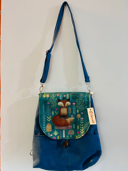 Quirky Foxy Backpack Bag