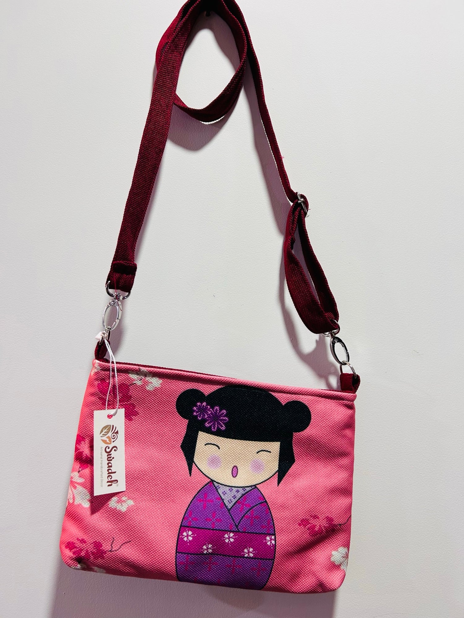 Flower &amp; Love Kawaii Sling Bag