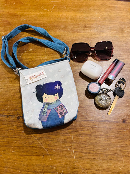 Snow Kawaii Sling Bag