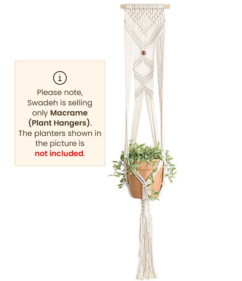 Flora-Macramé Plant Holder