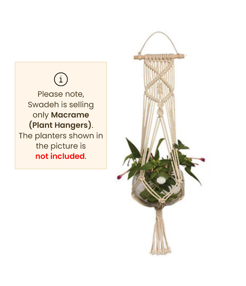 Nova-Macramé Plant Holder
