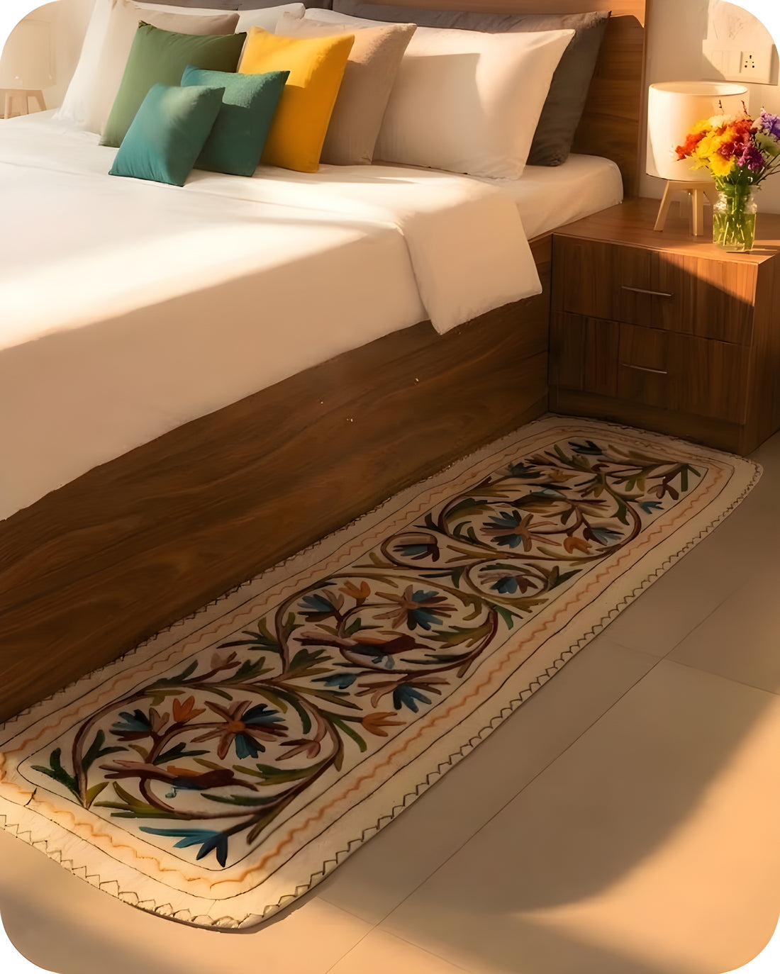 Bedside Runner -Mystic Weave