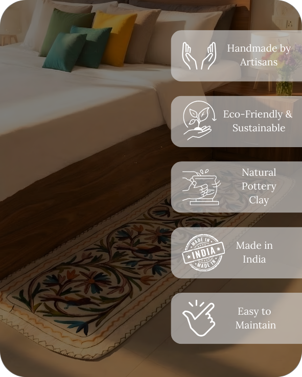 Bedside Runner -Mystic Weave