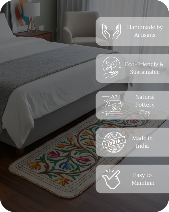 Bedside Runner - Tranquil Tread