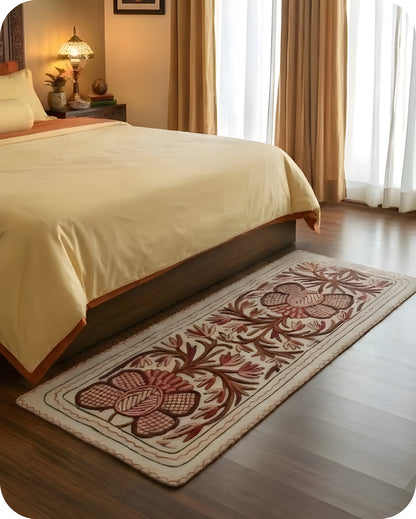 Crimson Nest- Bedside Runner