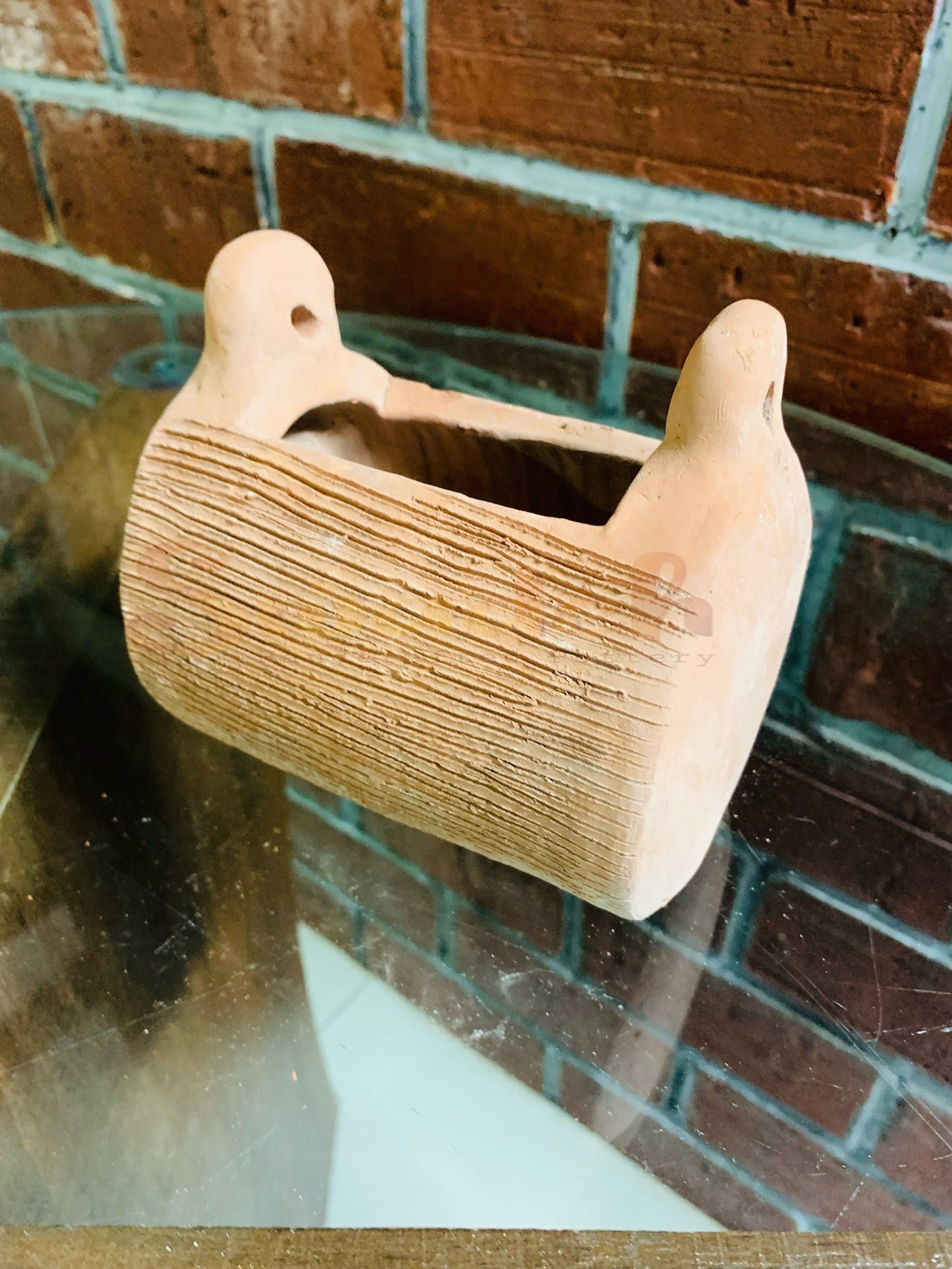 hanging log planter Hanging Log – Swadeh – Artisanal Handcrafted Décor